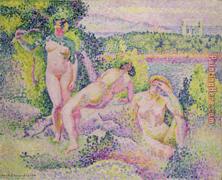 Henri-Edmond Cross Three Nudes